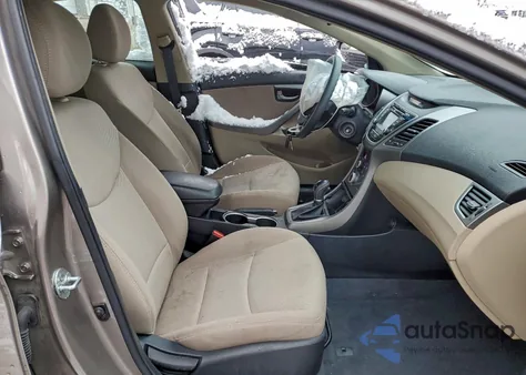 2016 Hyundai Elantra Se from USA, damaged, VIN 5NPDH4AEXGH760008